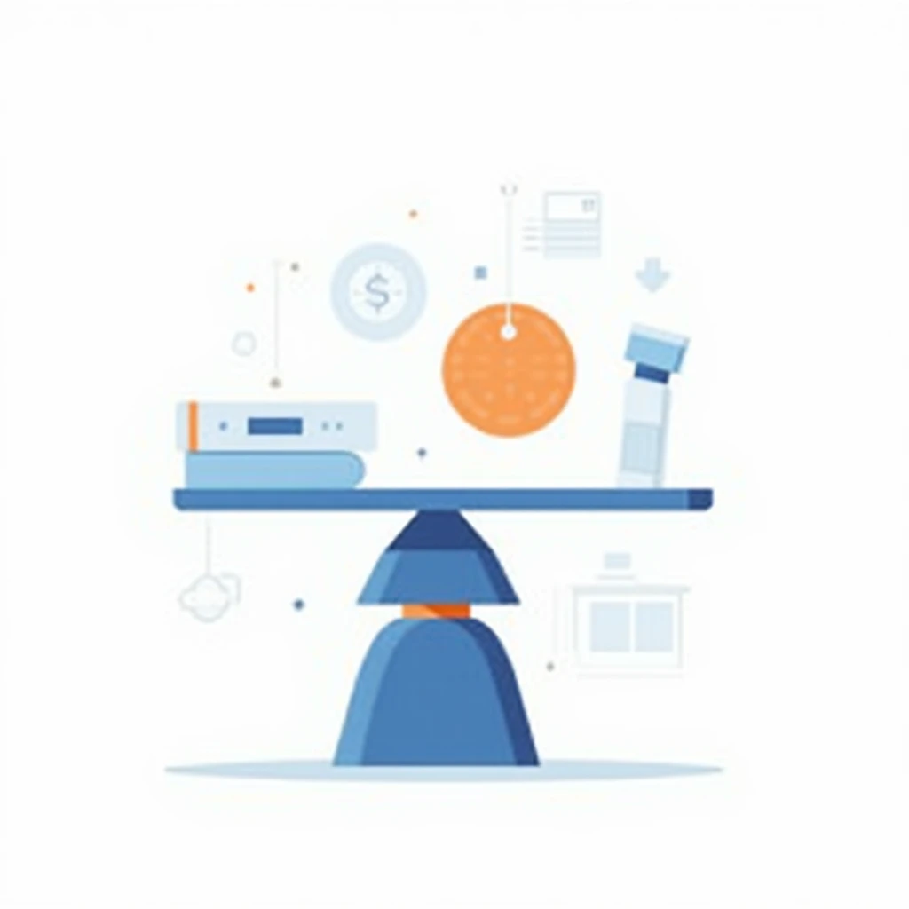 Balanzas de opciones de presupuesto