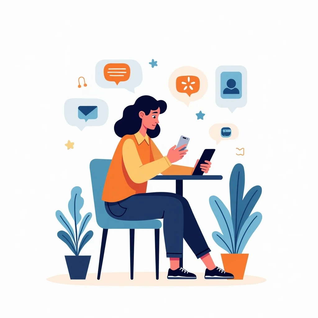 Explorando aplicativos de mídia social