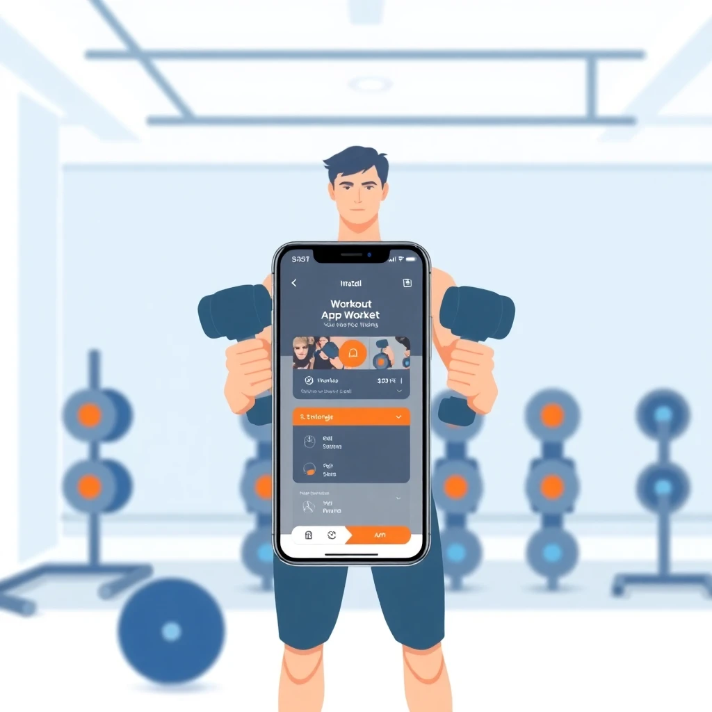 Strength training with app