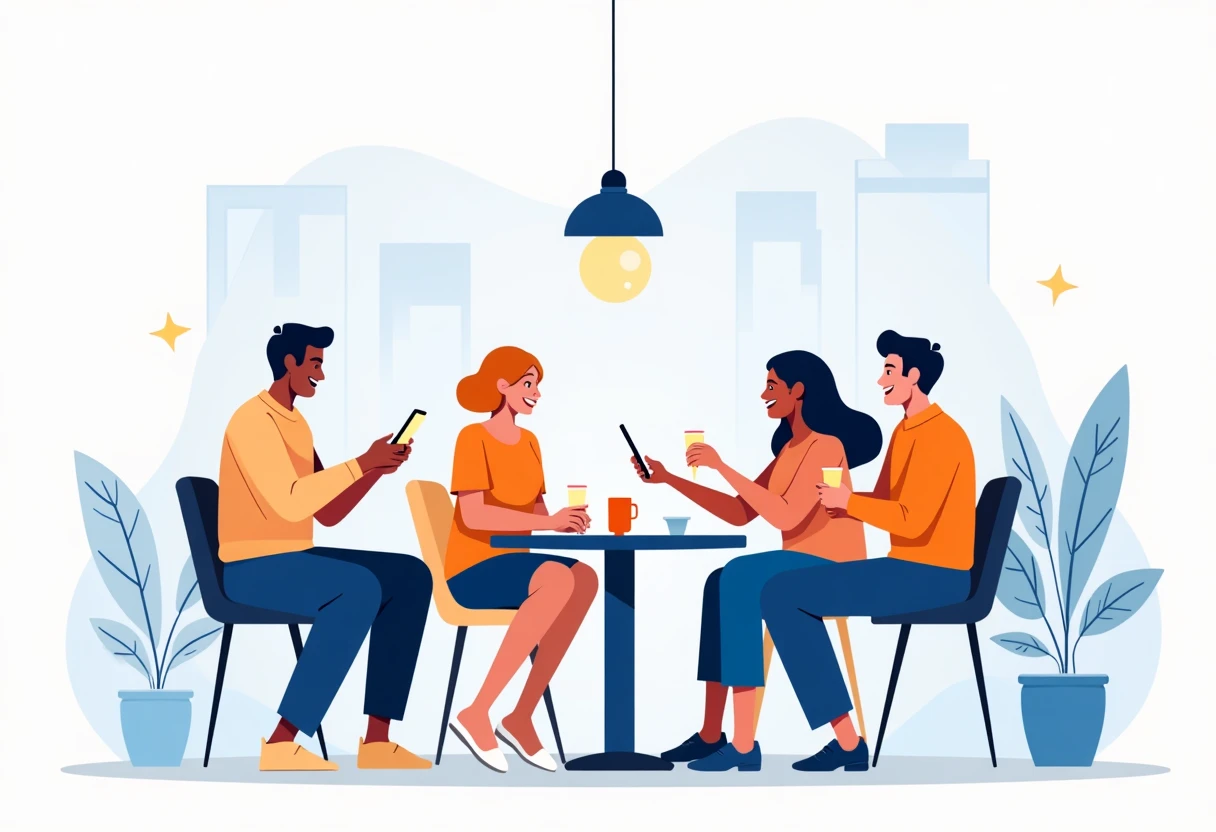 Exploring dating apps together