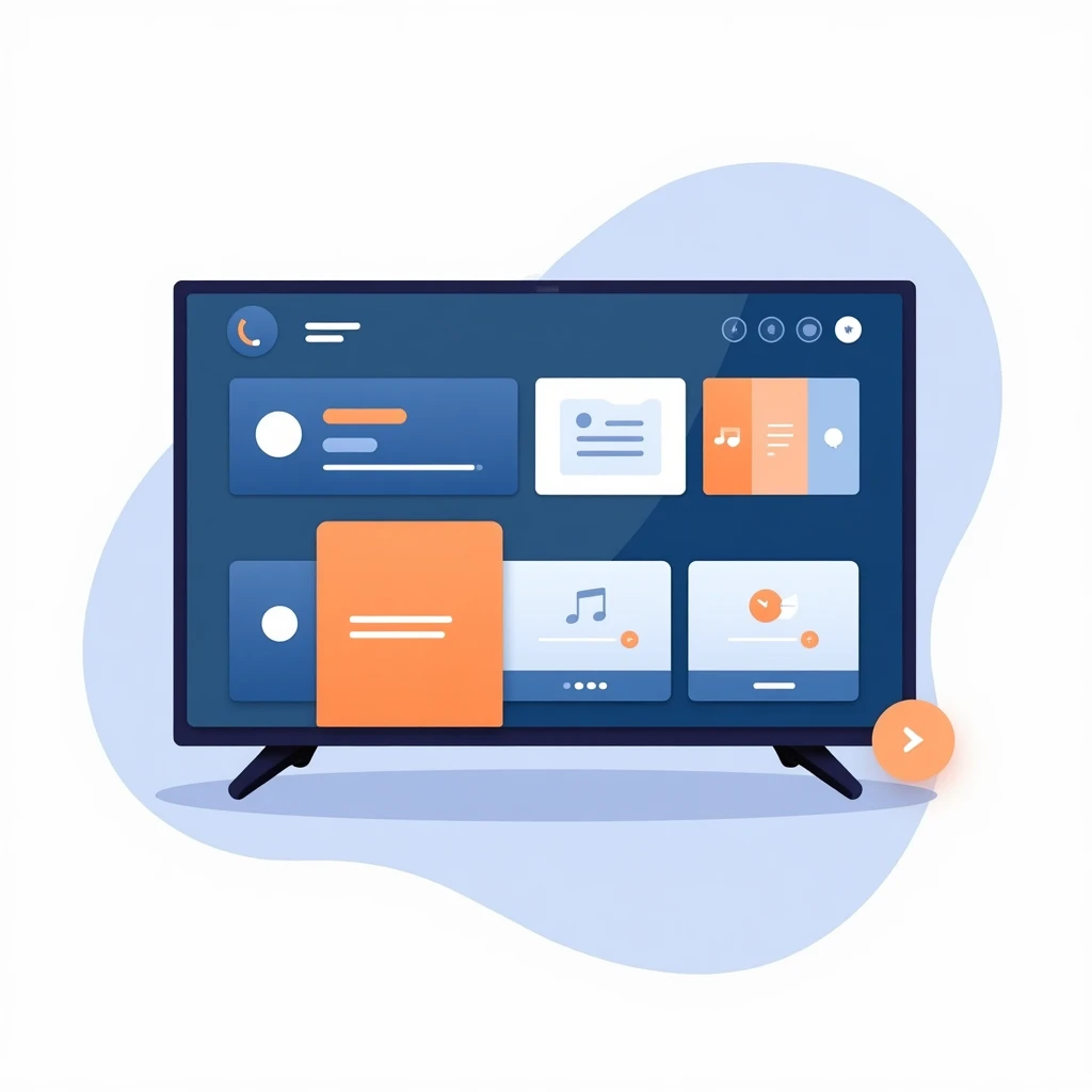 Streaming app interface